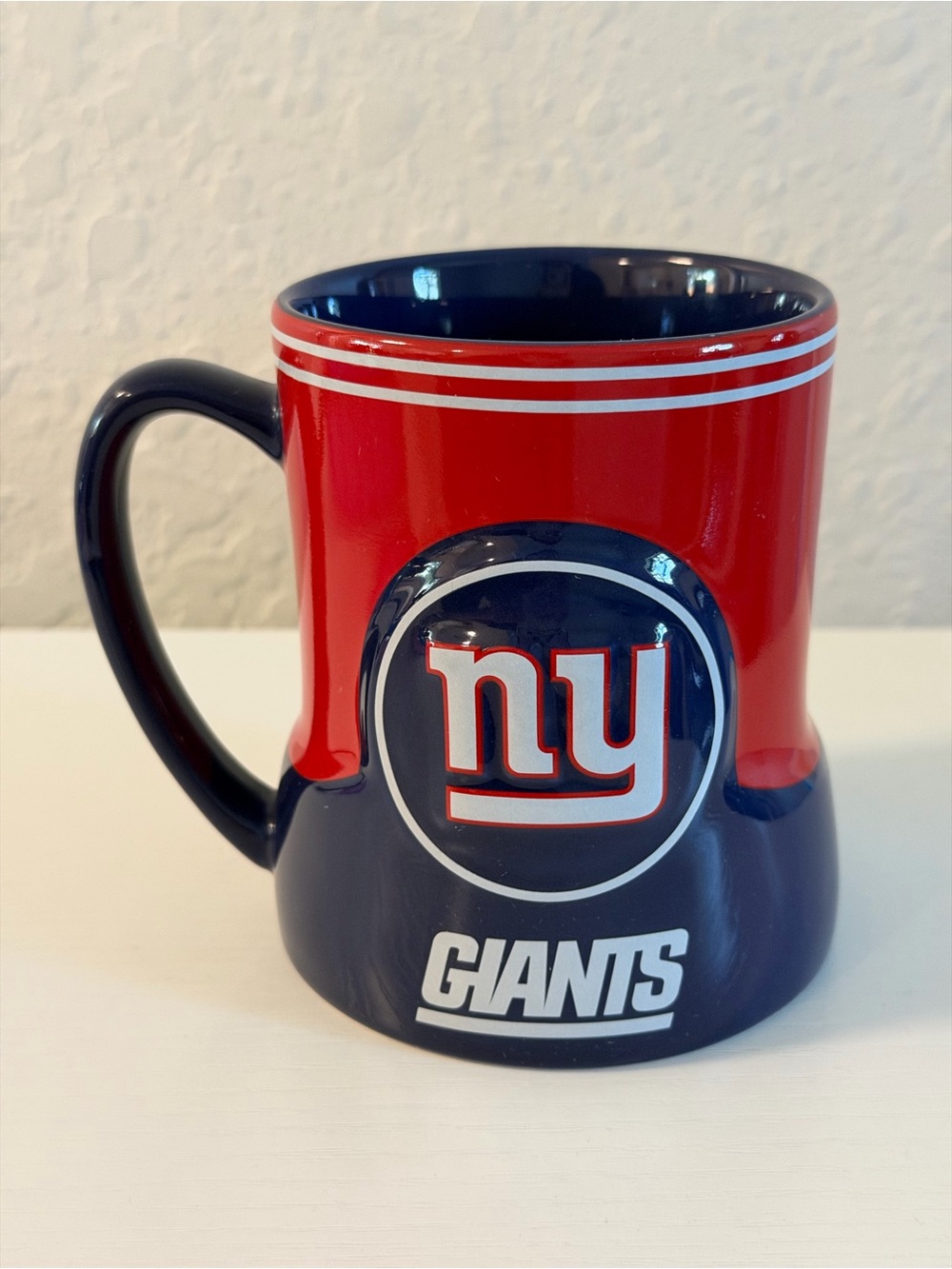 New York Giants 14 oz. Ceramic Coffee Tea Mug Cup NFL Football Logo 2011